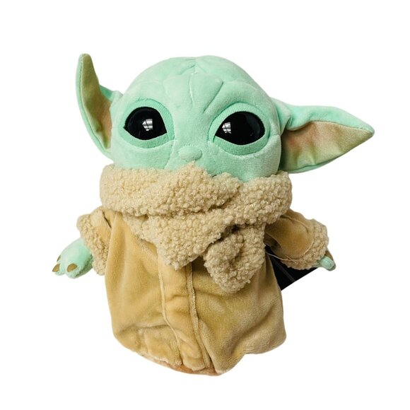 Star Wars The Mandalorian Grogu Plush Doll 9 1/2" - Picture 7 of 7